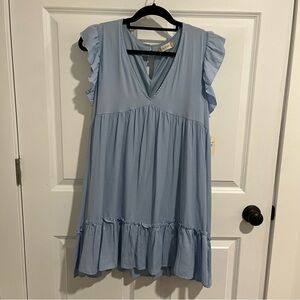 Light Blue Altar'd State Dress - Size Large